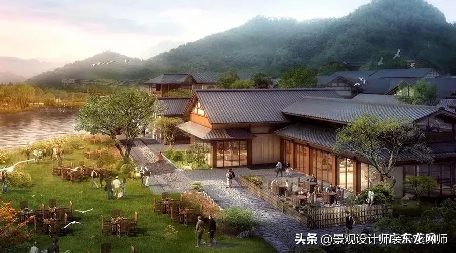 中式别墅设计效果图 中式风格别墅图