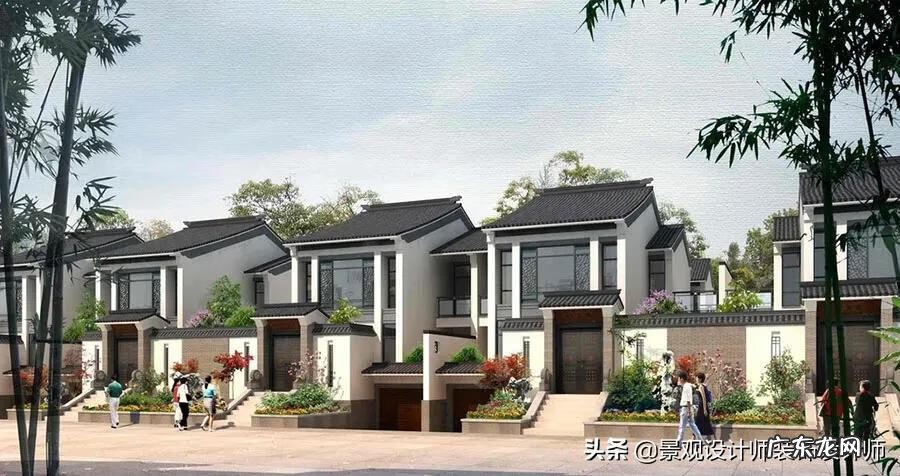 中式别墅设计效果图 中式风格别墅图