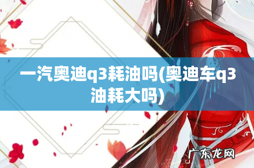 奥迪车q3油耗大吗 一汽奥迪q3耗油吗