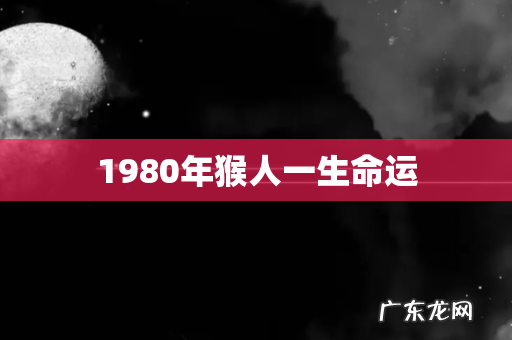 1980年猴人一生命运