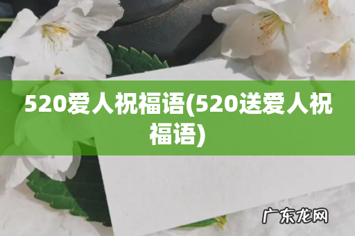 520送爱人祝福语 520爱人祝福语