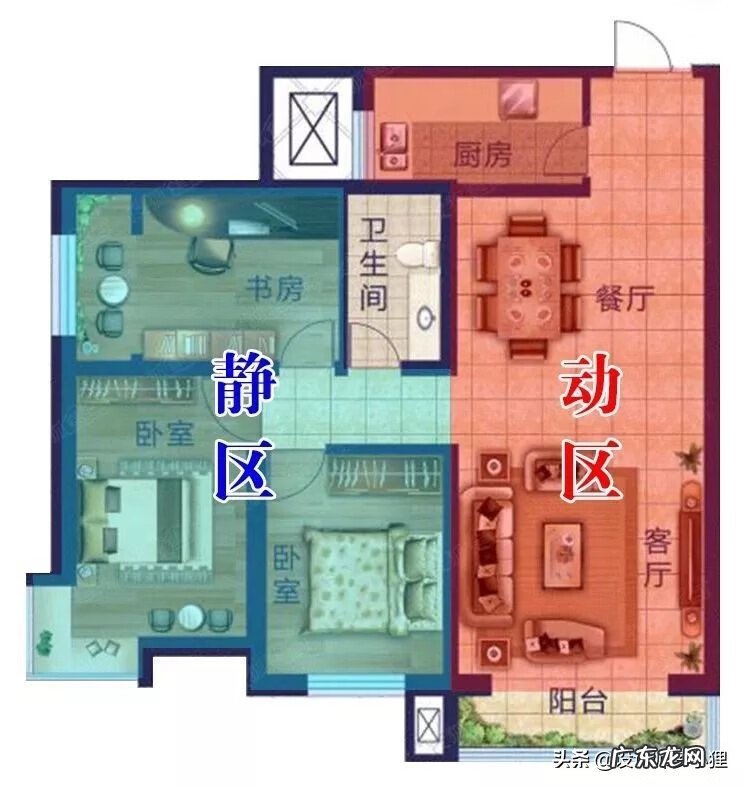 户型图如何看风水好与不好 如何从户型图看风水