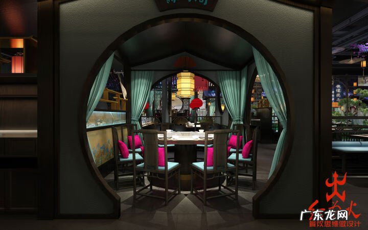 饭店设计装修效果图 饭店设计效果图大全
