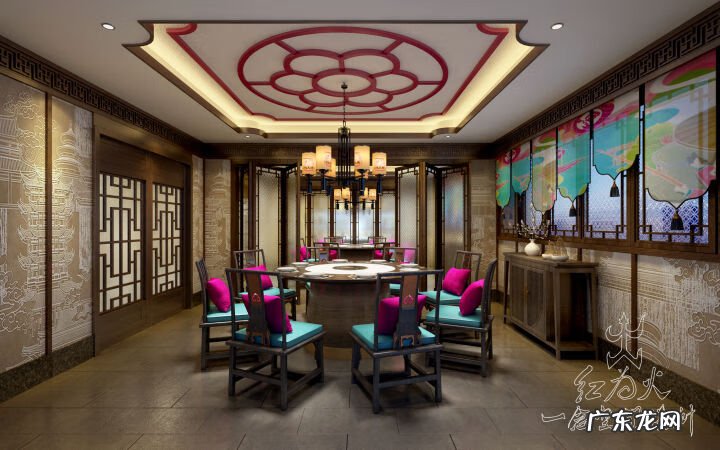 饭店设计装修效果图 饭店设计效果图大全