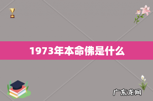 1973年本命佛是什么