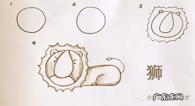 儿童简笔画 幼儿简笔画动物