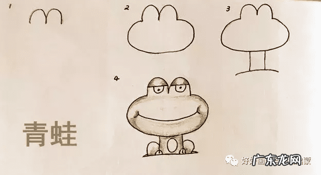 儿童简笔画 幼儿简笔画动物