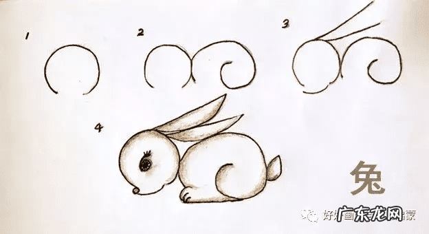 儿童简笔画 幼儿简笔画动物