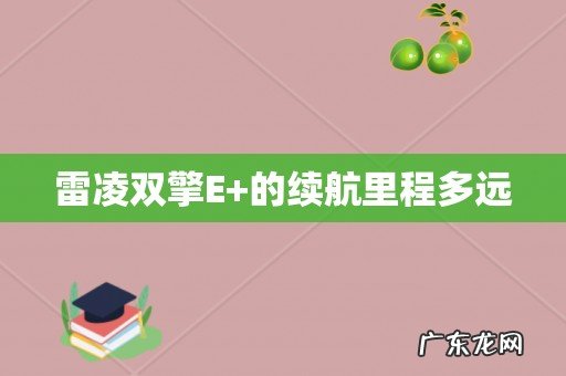 雷凌双擎E+的续航里程多远