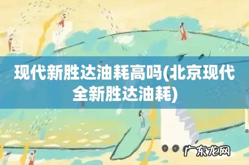 北京现代全新胜达油耗 现代新胜达油耗高吗