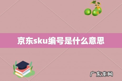 京东sku编号是什么意思