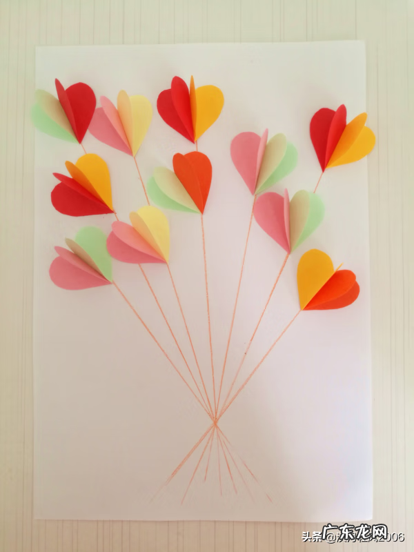 母亲节卡片制作简单 母亲节卡片制作过程