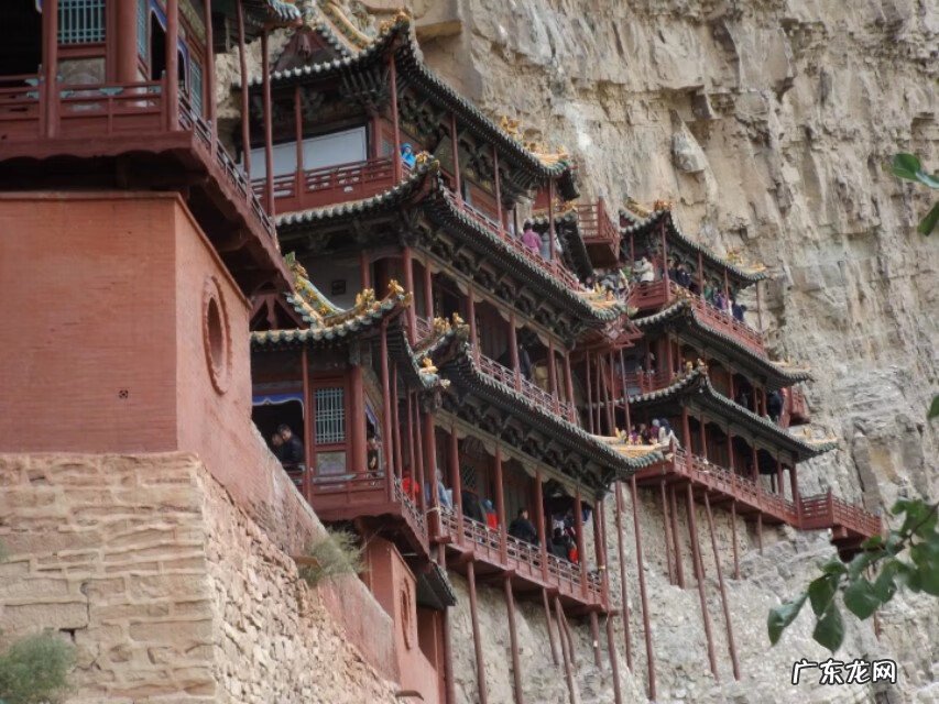 山西悬空寺景点 山西悬空寺风景图片