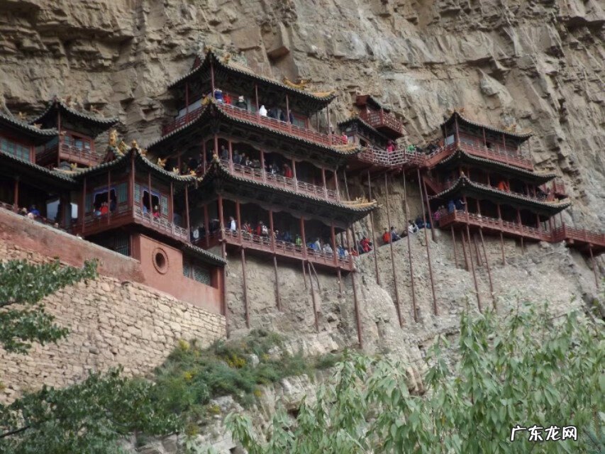 山西悬空寺景点 山西悬空寺风景图片