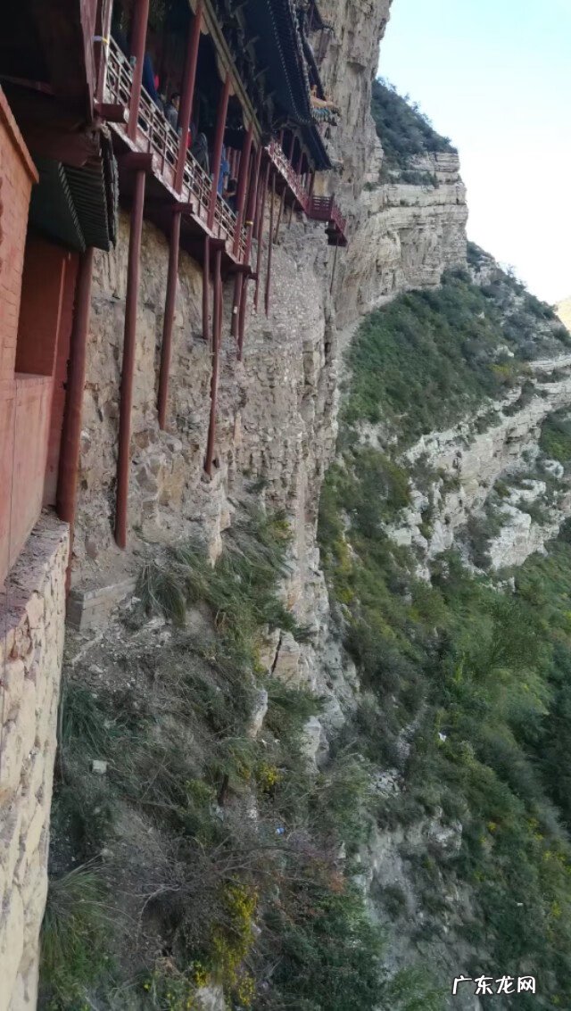 山西悬空寺景点 山西悬空寺风景图片