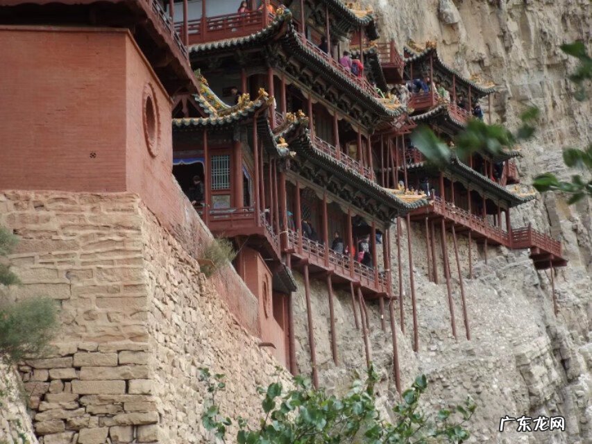 山西悬空寺景点 山西悬空寺风景图片