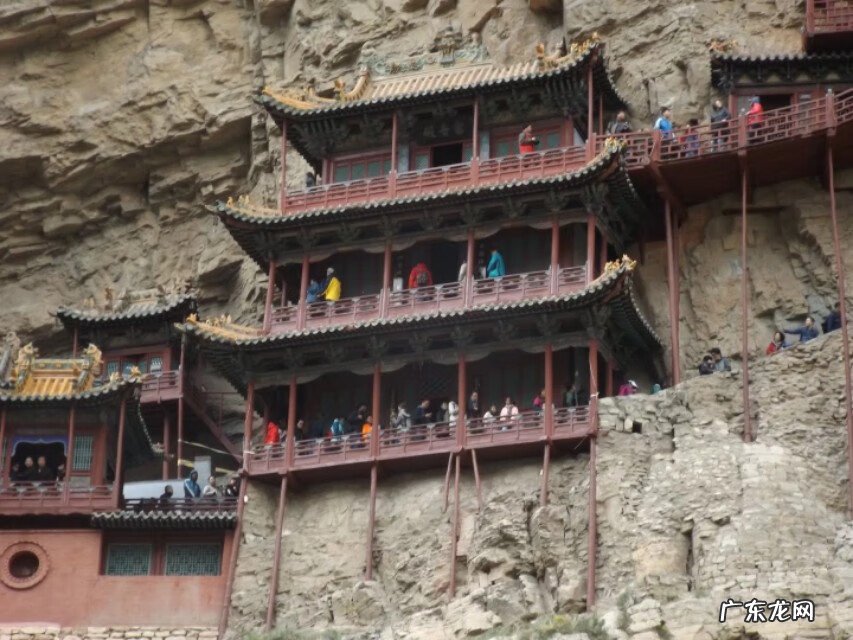 山西悬空寺景点 山西悬空寺风景图片
