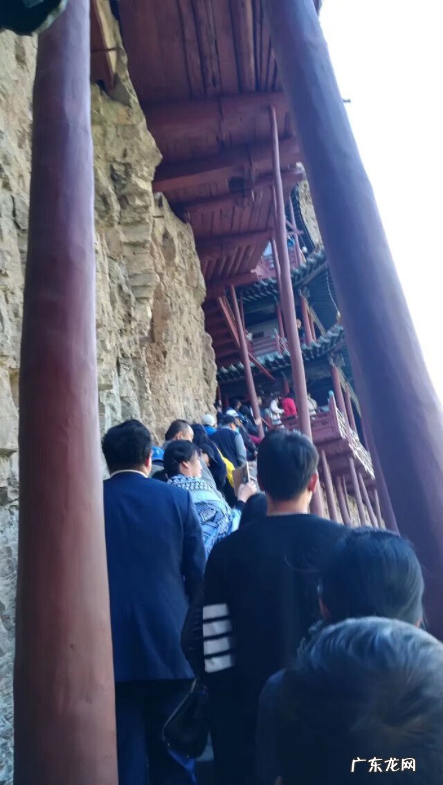 山西悬空寺景点 山西悬空寺风景图片