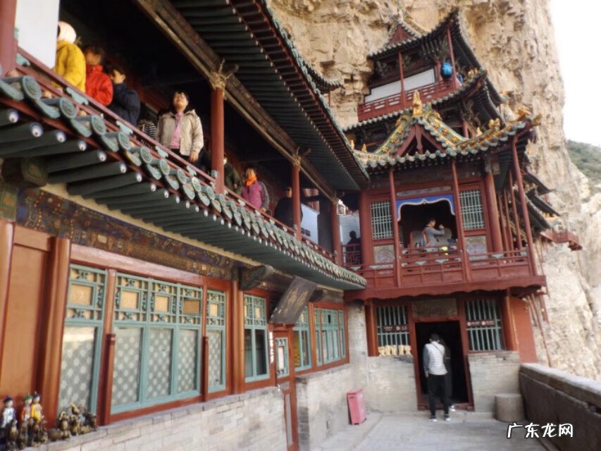 山西悬空寺景点 山西悬空寺风景图片