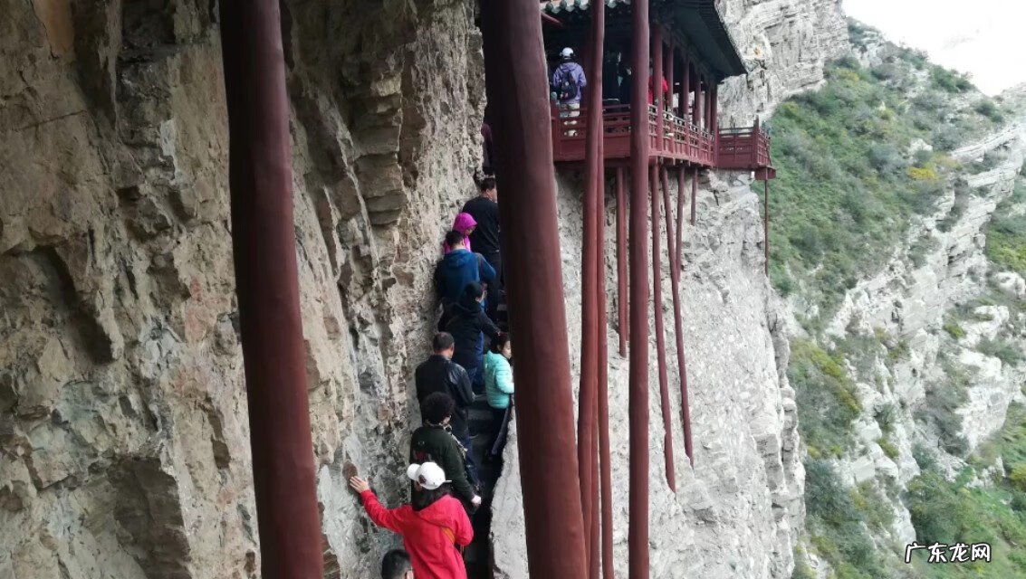 山西悬空寺景点 山西悬空寺风景图片