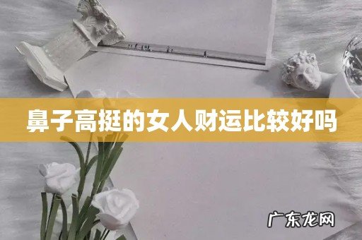 鼻子高挺的女人财运比较好吗