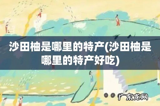 沙田柚是哪里的特产好吃 沙田柚是哪里的特产