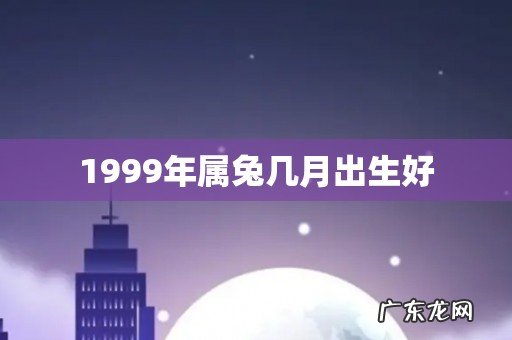 1999年属兔几月出生好