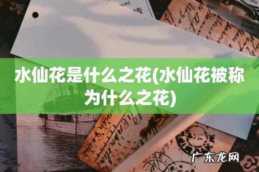 水仙花被称为什么之花 水仙花是什么之花
