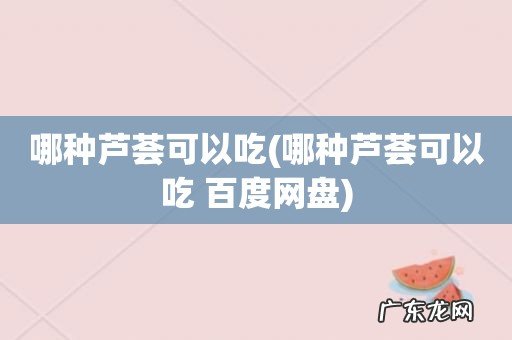 哪种芦荟可以吃 百度网盘 哪种芦荟可以吃