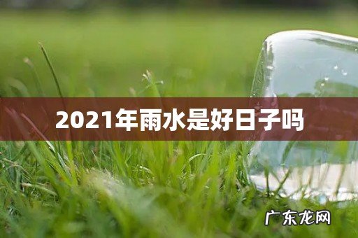 2021年雨水是好日子吗