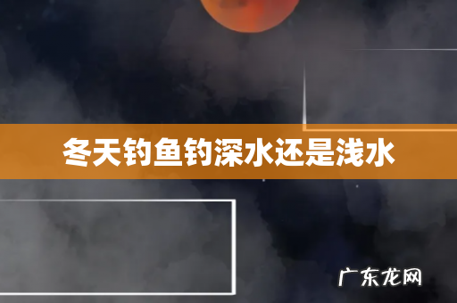 冬天钓鱼钓深水还是浅水