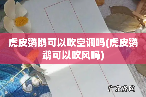 虎皮鹦鹉可以吹风吗 虎皮鹦鹉可以吹空调吗