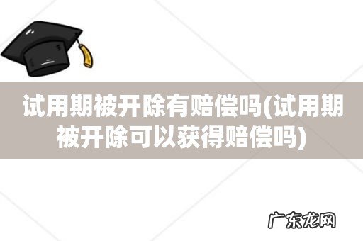 试用期被开除可以获得赔偿吗 试用期被开除有赔偿吗