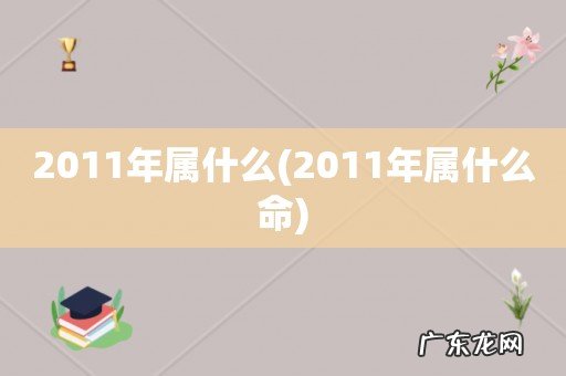 2011年属什么命 2011年属什么