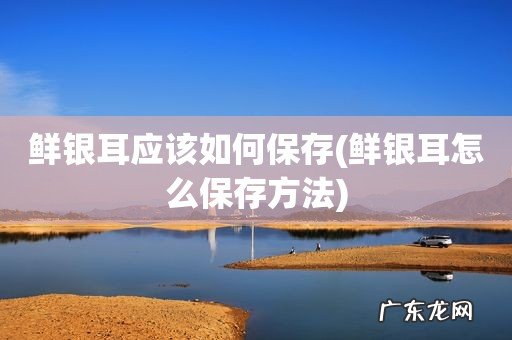 鲜银耳怎么保存方法 鲜银耳应该如何保存