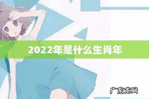2022年是什么生肖年