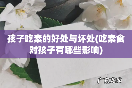 吃素食对孩子有哪些影响 孩子吃素的好处与坏处