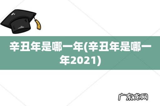 辛丑年是哪一年2021 辛丑年是哪一年