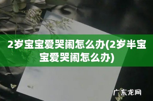 2岁半宝宝爱哭闹怎么办 2岁宝宝爱哭闹怎么办