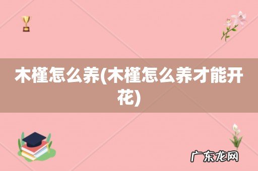 木槿怎么养才能开花 木槿怎么养