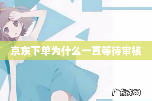 京东下单为什么一直等待审核