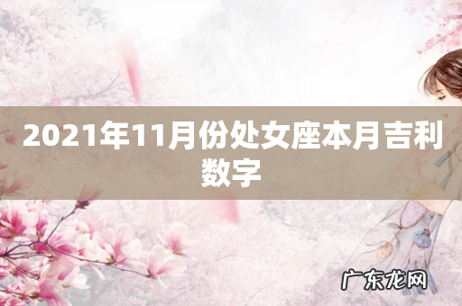 2021年11月份处女座本月吉利数字