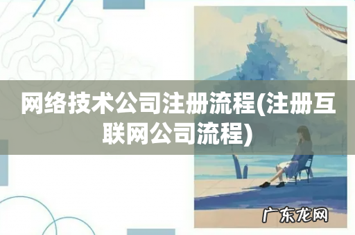 注册互联网公司流程 网络技术公司注册流程