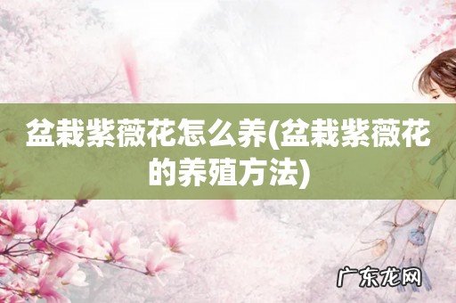 盆栽紫薇花的养殖方法 盆栽紫薇花怎么养