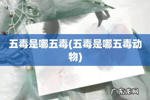 五毒是哪五毒动物 五毒是哪五毒