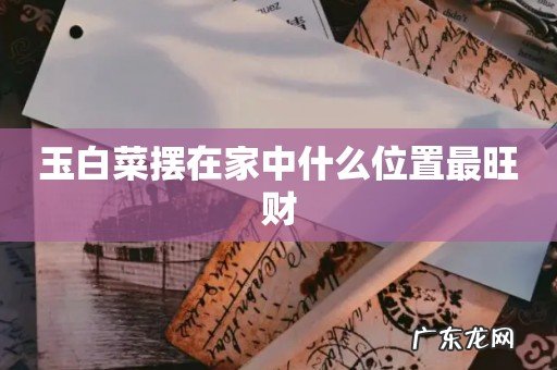 玉白菜摆在家中什么位置最旺财