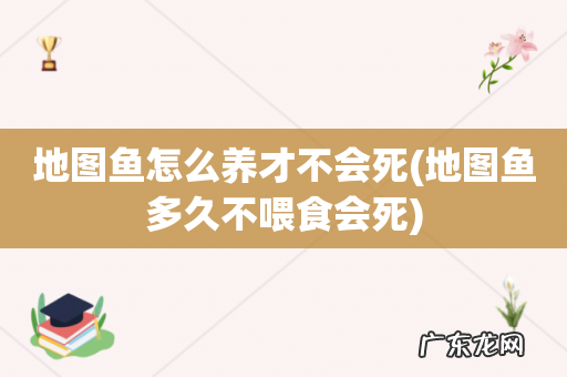 地图鱼多久不喂食会死 地图鱼怎么养才不会死