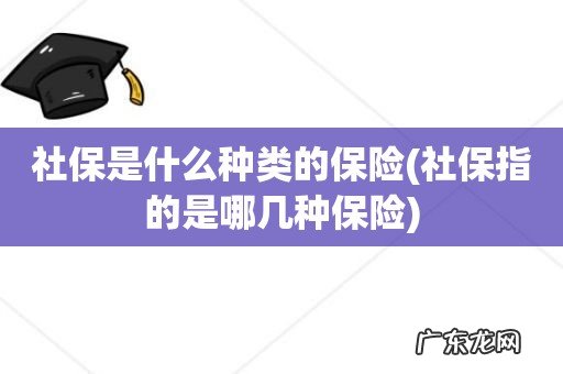 社保指的是哪几种保险 社保是什么种类的保险