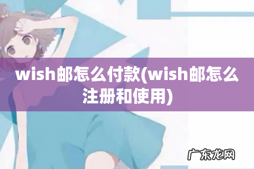 wish邮怎么注册和使用 wish邮怎么付款