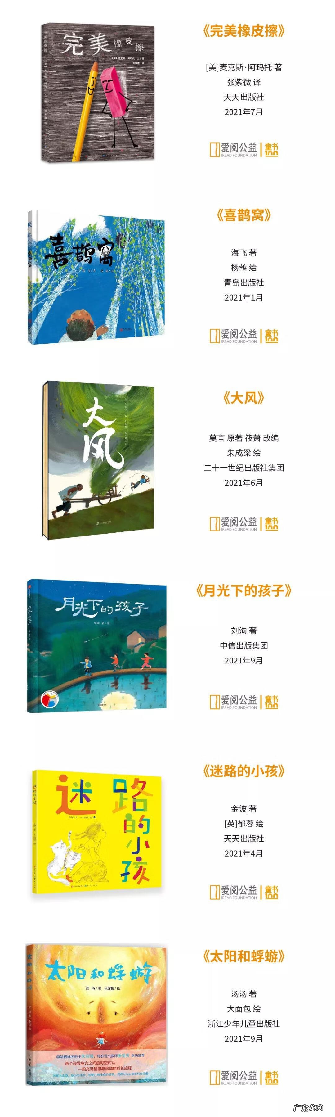 优秀儿童图书推荐 儿童图书推荐书目